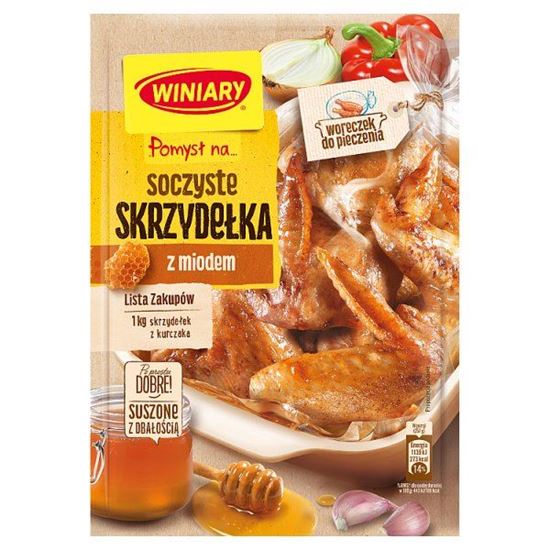 Winiary Pomysł na... Soczyste skrzydełka z miodem 28 g