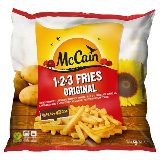 McCain 1.2.3 Fries Original Frytki 1,5 kg