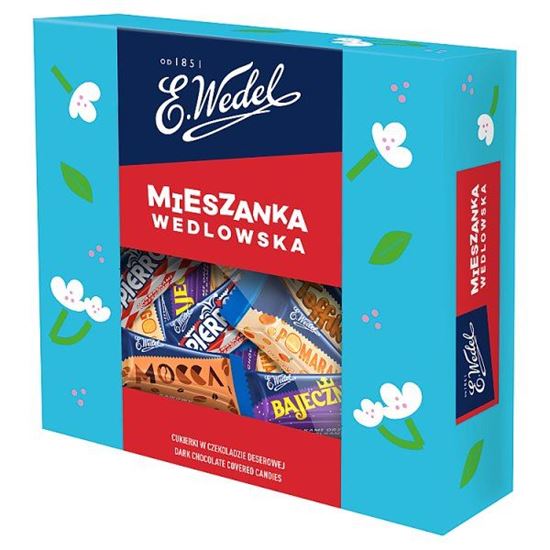 E. Wedel Mieszanka Wedlowska Cukierki w czekoladzie 318 g