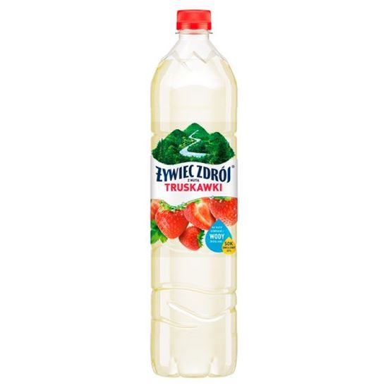 Żywiec Zdrój Napój niegazowany z nutą truskawki 1,2 l