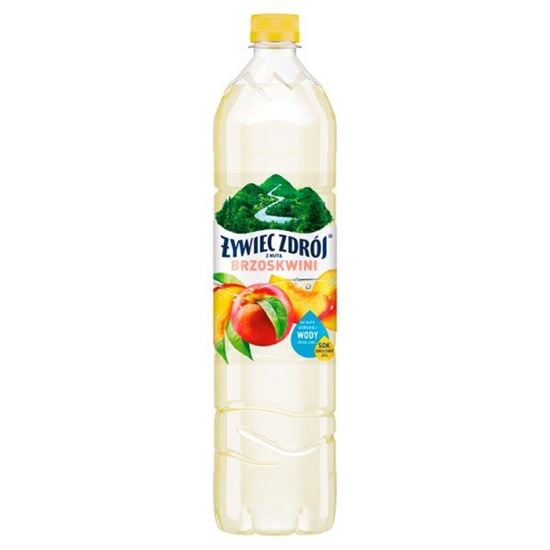 Żywiec Zdrój Napój niegazowany z nutą brzoskwini 1,2 l