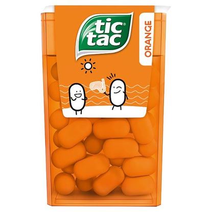 Tic Tac Drażetki o smaku pomarańczowym 18 g