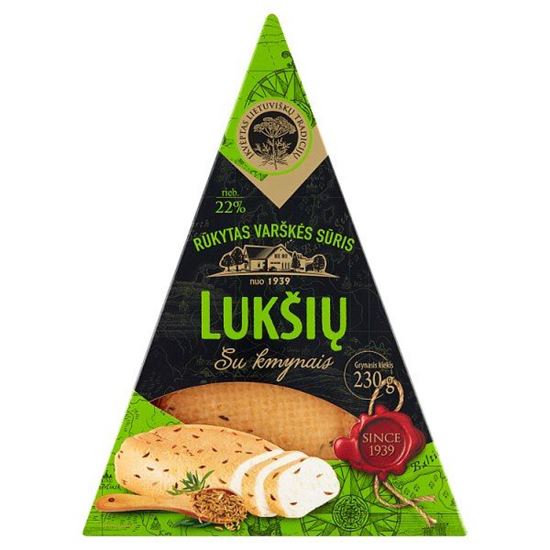 Twaróg wędzony z kminkiem 230 g