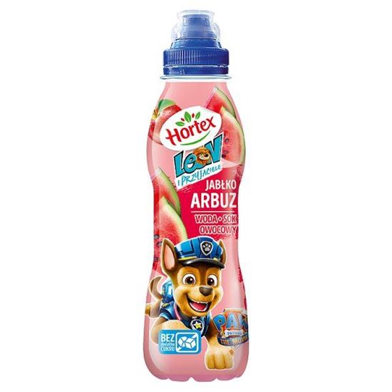 Hortex Leon i Przyjaciele Napój owocowy jabłko-arbuz 400 ml