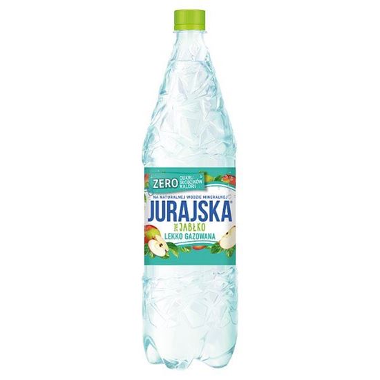 Jurajska Napój lekko gazowany smak jabłko 1,5 l