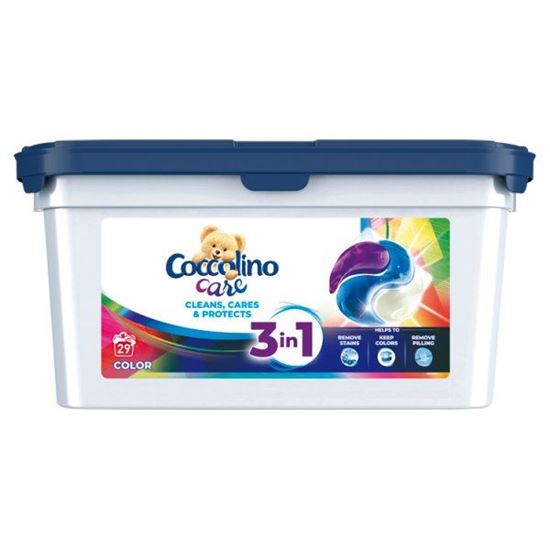 Coccolino Care Kapsułki 3w1 do prania kolorowych tkanin 783 g (29 prań)