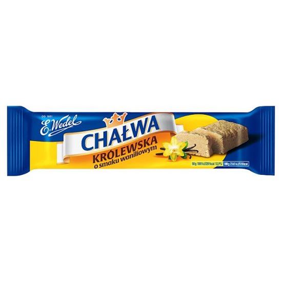 E. Wedel Chałwa królewska o smaku waniliowym 100 g