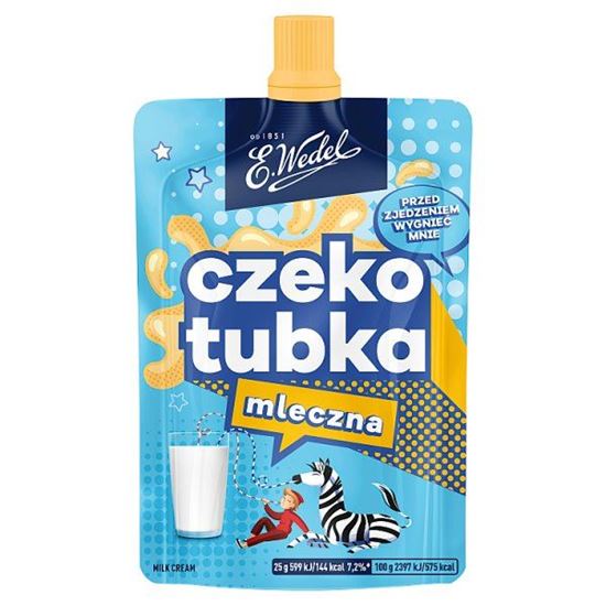 E. Wedel Czekotubka Krem mleczny 50 g