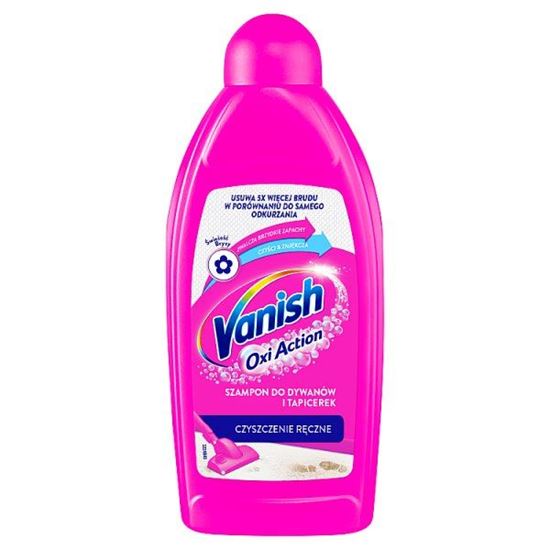 Vanish Oxi Action Szampon do dywanów i tapicerek świeżość bryzy 500 ml