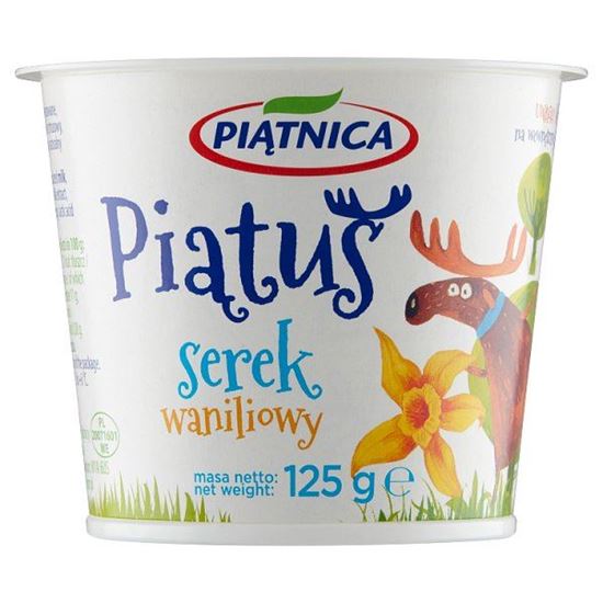 Piątnica Piątuś Serek waniliowy 125 g
