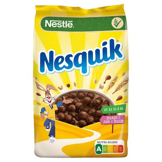 Nestlé Nesquik Zbożowe kuleczki o smaku czekoladowym 250 g