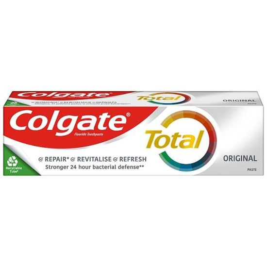Colgate Total Original multiochronna pasta do zębów z fluorem, miętowa 75 ml