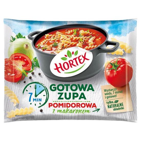 Hortex Gotowa zupa pomidorowa z makaronem 350 g