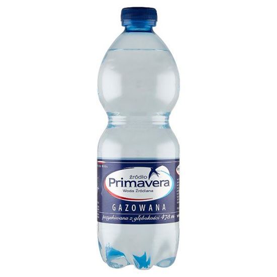 Primavera Woda źródlana gazowana 500 ml