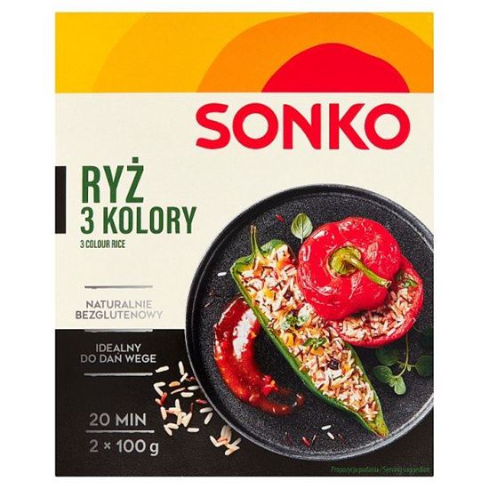 Sonko Ryż 3 kolory 200 g (2 x 100 g)