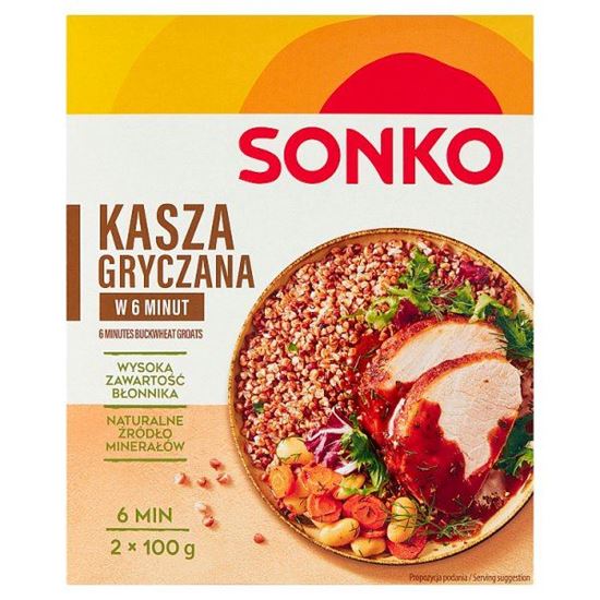 Sonko Kasza gryczana w 6 minut 200 g (2 x 100 g)