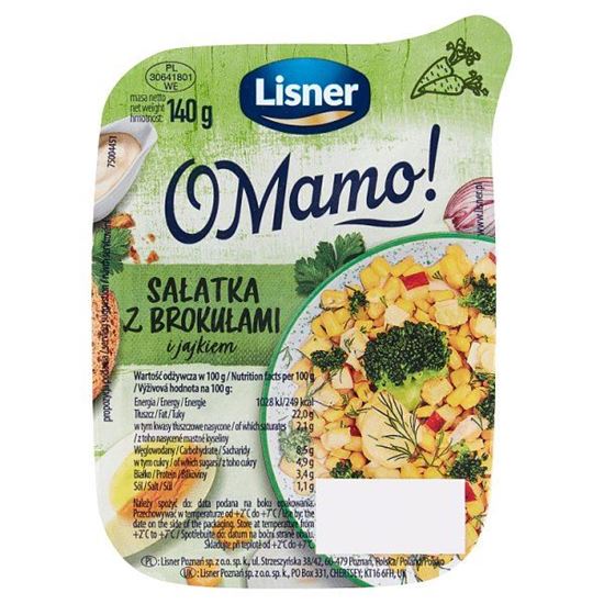 Lisner O Mamo! Sałatka z brokułami i jajkiem 140 g