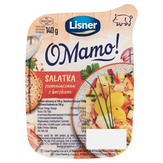 Lisner O Mamo! Sałatka ziemniaczana z boczkiem 140 g