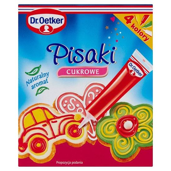 Dr. Oetker Pisaki cukrowe 76 g (4 x 19 g)