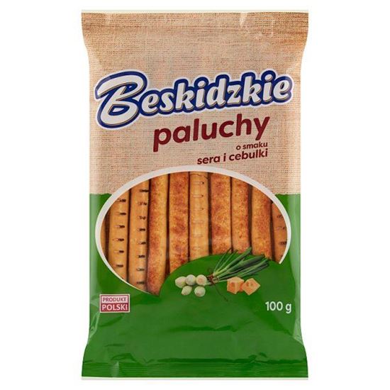 Beskidzkie Paluchy o smaku sera i cebulki 100 g