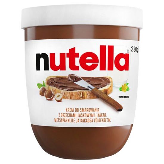 Nutella Krem do smarowania z orzechami laskowymi i kakao 230 g