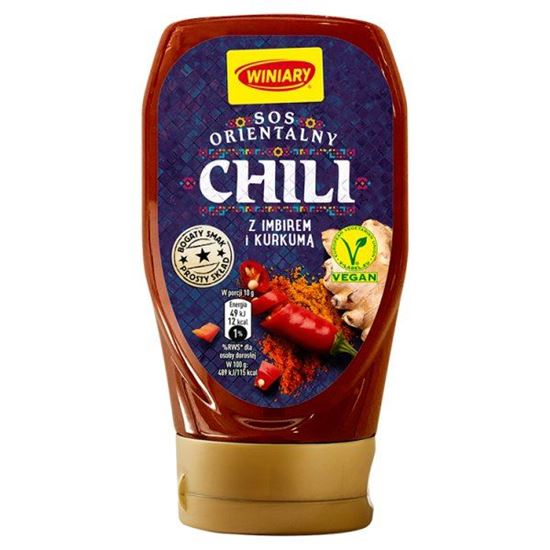 Winiary Sos orientalny chili z imbirem i kurkumą 345 g