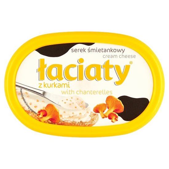 Łaciaty Serek śmietankowy z kurkami 135 g