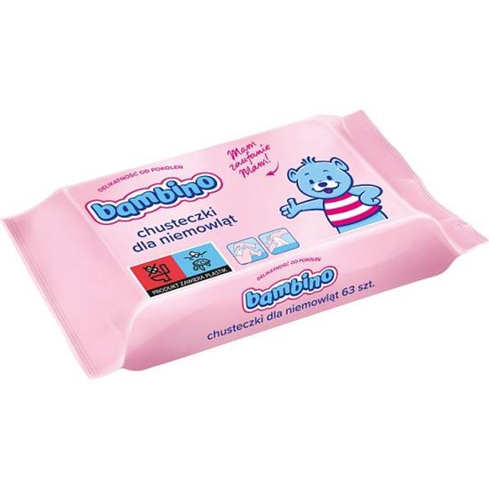 Chusteczki dla niemowląt 63 szt