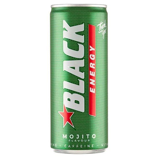 Black Energy Mojito Gazowany napój energetyzujący 250 ml