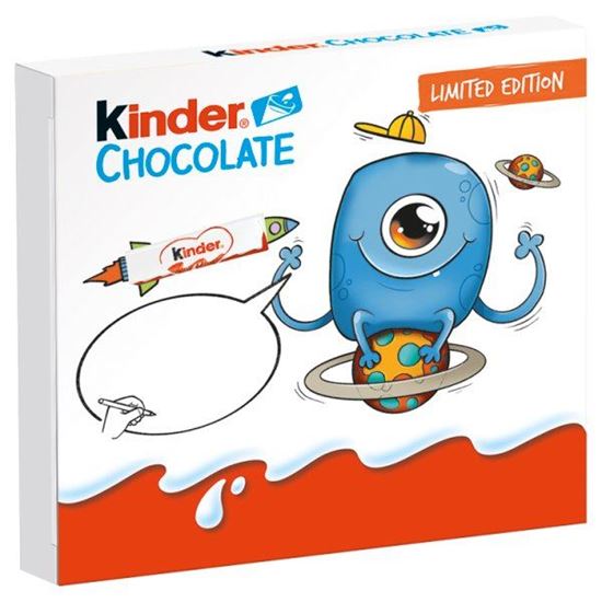 Kinder Chocolate Batonik z mlecznej czekolady z nadzieniem mlecznym 50 g
