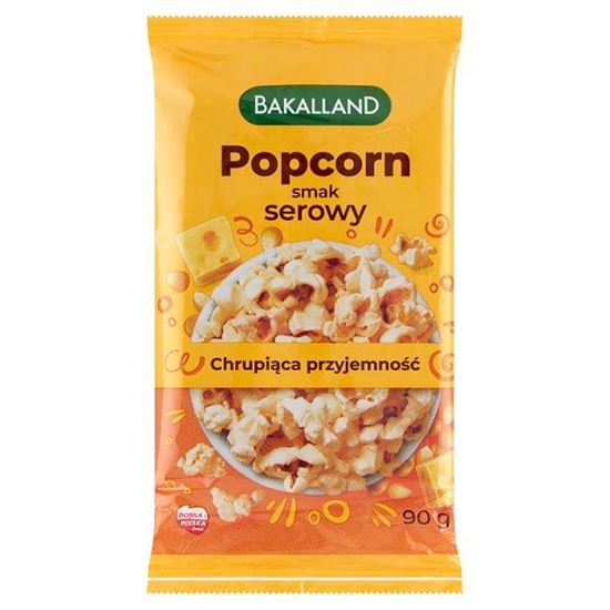 Bakalland Popcorn smak serowy 90 g