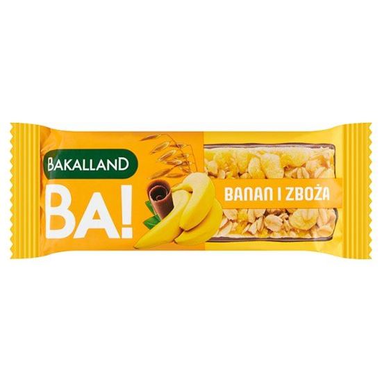 Bakalland Ba! Baton zbożowy banan i zboża 40 g