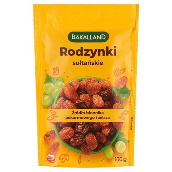 Bakalland Rodzynki sułtańskie 100 g