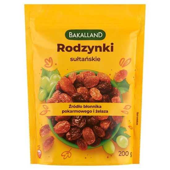 Bakalland Rodzynki sułtańskie 200 g