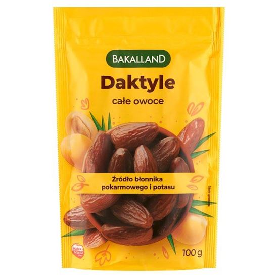Bakalland Daktyle całe owoce 100 g