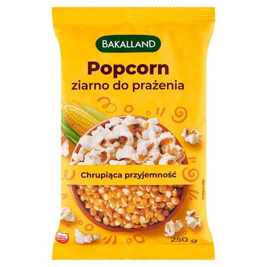 Bakalland Popcorn ziarno do prażenia 250 g