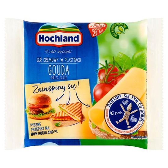 Hochland Ser kremowy w plastrach Gouda 130 g