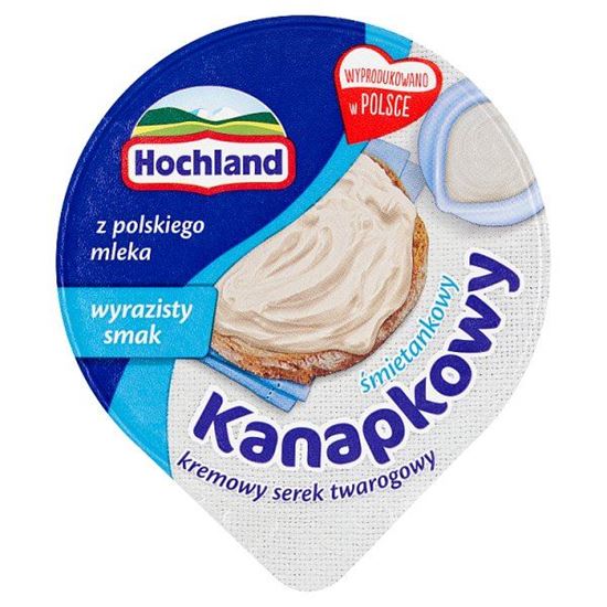 Hochland Kanapkowy kremowy serek twarogowy śmietankowy 130 g