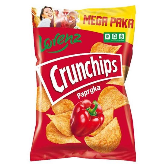 Crunchips Chipsy ziemniaczane papryka 200 g