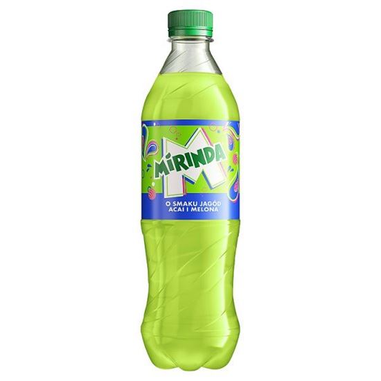 Mirinda Napój gazowany o smaku jagód acai i melona 0,5 l