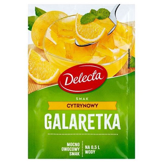 Delecta Galaretka smak cytrynowy 70 g