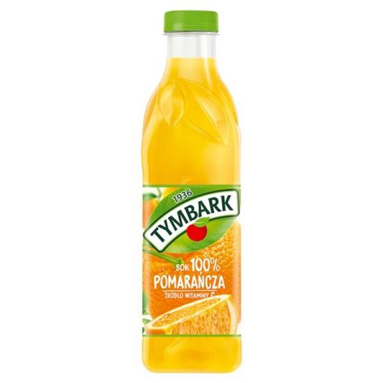 Tymbark Sok 100 % pomarańcza 1 l